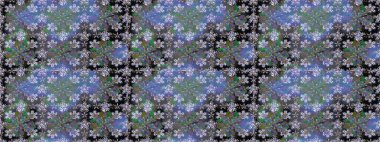 Ev dekorasyonu. Paisley baskı el çizilmiş elemanları. Fantezi çiçekler, doğal duvar kağıdı, çiçek dekorasyon kıvırcık illüstrasyon ile Dikişsiz desen.