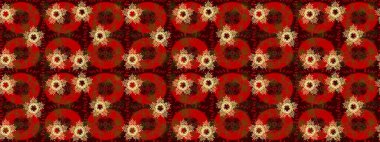 Kar Tanesi Raster simgesi arkaplanı. Kış kırmızısı, kahverengi ve sarı noel kar düz kristal element. Meteoroloji buz koleksiyonu. Xmas Frost kar taneleri izole edilmiş siluet sembolü. Raster tasarımı