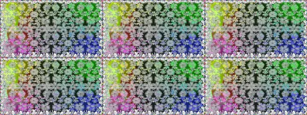 Çiçek izi. Suluboya kusursuz desen. Suluboya tarzında gri renkte çiçekler.