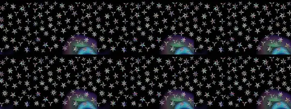 Flower eskiz arka planı. Raster illüstrasyonu. Şatafatlı bahar bahçesi dokusu. Çiçek deseni.