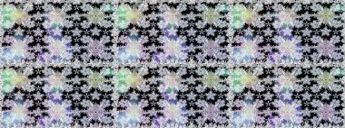 Raster. Güzel suluboya çiçekler, parlak renkler inspineutral çiçek desenli dikişsiz arka plan..