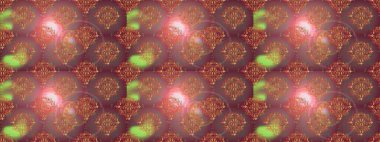 Elle boyanmış suluboya, dikişsiz çiçekler ve bitkiler. Kahverengi, pembe ve bej renkli çiçekler.