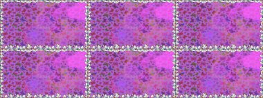 Tekrarlanan kelebekler. Elle çizilmiş sevimli, kızsı, pürüzsüz bir şekil. Sonsuz. Raster illüstrasyonu. Çizim, karalama, karalama.