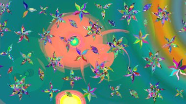 Çiçek kompozisyonu, el boyası, hassas şablon. Sevgililer günü ve tebrik kartı konsepti için şık bir davetiye. Mavi renkte manzaralı çiçek deseni. Üst görünüm, yumuşak biçim.