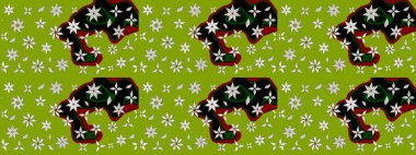 Suluboya, elle çizilmiş. Vadinin yeşil renkli çiçekleri. Raster - stok. Taslak arkaplan deseni.