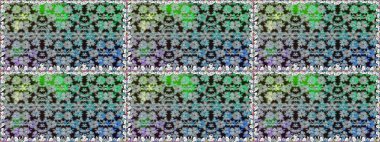 Çiçek ile sorunsuz raster arka plan. Bahar Tema Dikişsiz desen arka plan rengi. Düz çiçek öğeleri tasarım. Çocuk stili.