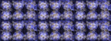 Mor, gri ve nötr kar taneleri. Raster illüstrasyonu. Kar tanelerinin soyut arkaplanlı Noel şablonu. Noel ve Yeni Yıl moda baskıları için tatil tasarımı.