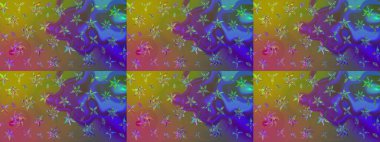 Raster illüstrasyonu. Yaprak ve çiçeklerin suluboya resimleri, kahverengi renklerdeki çizimler. Yumuşak, bahar çiçekleri kahverengi renklerde.