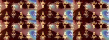 Kahverengi, bej ve nötr renkler ve kar taneleri. Raster illüstrasyonu. Raster Noel soyut renkli arkaplan ve tatlı kar tanesi.