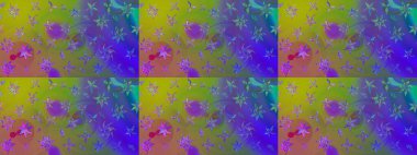 Raster illüstrasyonu. Çiçek. Mor renklerde. Taslak dekoratif arka plan, çiçek mandala.