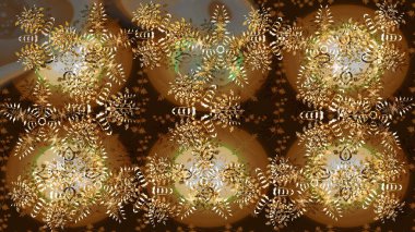 Düz kar karalama ikonları, yılbaşı afişi için kar taneleri silueti, kartlar. Kahverengi, bej ve nötr renklerde şirin soyut kar tanesi raster tasarımı. Yeni yıl kar tanesi.