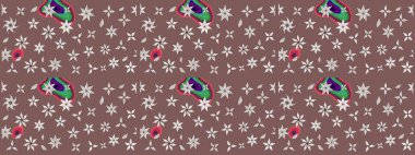 Raster. Güzel suluboya çiçekler, parlak resim ilham verici çiçek desenli eskiz arka plan.