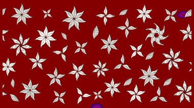 Çizim çiçek deseni duvar kağıdı, web sitesi arka planı, ambalaj kağıdı, davetiye, broşür, afiş veya web sitesi için kullanılabilir. El çizimi Raster çizimi. Parlak elementlerin.