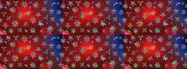 Sketch Floral Pattern in Raster illustration. Fancy fabric pattern. Colour Spring Theme sketch pattern Background. Flat Flower Elements Design.