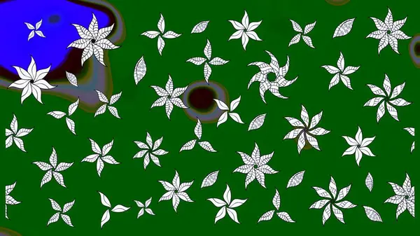 Güzel kumaş deseni. Hoş bir çiçek geçmişi var. Raster illüstrasyonu. Küçük çiçekte çizim deseni.