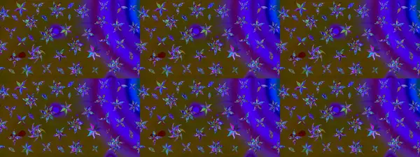 Raster hisseleri. Eskiz arkaplan modeli. Suluboya, elle çizilmiş. Kahverengi üzerine çiçekler.