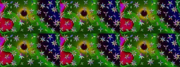 Güzel kumaş deseni. Küçük bir çiçekte eskiz deseni. Raster illüstrasyonu. Güzel çiçek arkaplanı..