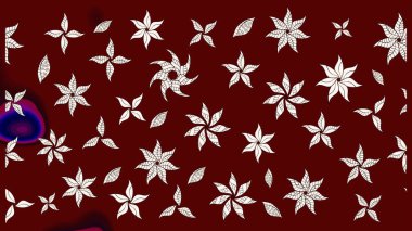 Tekstil, kumaş, kapaklar, duvar kağıtları, baskı, naylon, koleksiyon defteri, örgü, dekupaj için güzel bir eskiz. Küçük kırmızı çiçeklerle oldukça kaliteli besin torbası deseni.