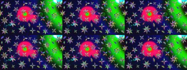 Raster Yumuşak kumaş deseni. Çiçeksel gri çizim deseni. Raster çiçek izi. Klasik taslak çizimi.