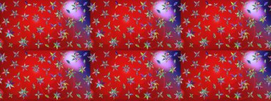 Raster illüstrasyonu. Kırmızı renklerde Asya tekstili. Suluboya çiçekli çiçek deseni.