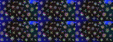 Raster düz çiçek çizim deseni. Gri renkli çiçekler. Tasarım hediye paketi, tebrik kartları, posterler ve afiş tasarımı.