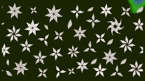 Raster deseni. Çiçekli çiçek deseni, suluboya. Küçük çiçekte güzel bir çiçek deseni..