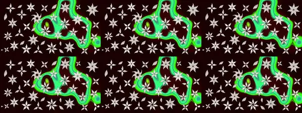 Sevimli çiçek raster deseni. Siyah renkli çiçekler. Sketch Colour Spring Theme eskiz kalıbı. Düz Çiçek Elementleri Tasarımı.