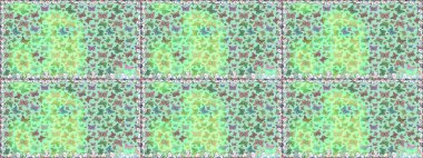 Güve ile Raster Geçmişi. Kelebeklerle dolu yaz arkaplanı yeşil ve mavi renkler. Güzel Kelebek Siluetleriyle Moda Dekorasyonu. Kart, Davetiye ve Yazdırma İçin Basit Kadınsal Desen.