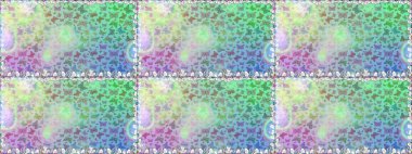 Tarafsız ve mavi bir arka planda renksiz bir kelebek deseni. Tarafsız ve mavi renkli bir resim. Raster. Karala, karala, karala.