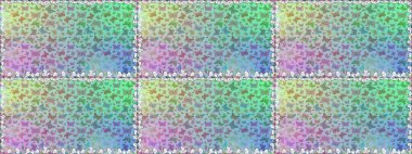 Raster. Mavi ve nötr renkler üzerine bir resim. Kelebek deseni. Moda Kumaşı Tasarımı. Soyut, kusursuz arkaplan.