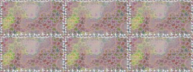 Kusursuz desen. Web sayfası geçmişleri, duvar kağıtları, tekstil ve yüzey dokuları için mükemmel. Renkli kelebekler. Raster illüstrasyonu.