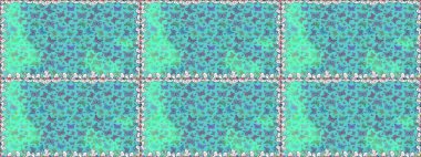 Kumaş, kağıt, ambalaj kâğıdı ve duvar kağıdı tasarımı için güzel bir arka plan. Raster illüstrasyonu. Renkli kelebeklerin kusursuz arka planı.