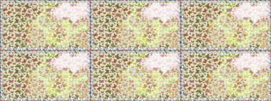 Fantezi güzel illüstrasyon. Kitap sayfaları için çiçek ormanlarında uçan güzel kelebekler. Raster illüstrasyonu. Kusursuz renksiz desen. Resimler gri ve nötr renklerde.