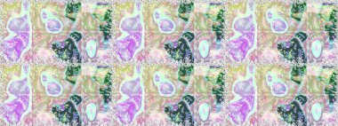 Kusursuz çiçek deseni duvar kâğıdı olarak kullanılabilir. Tarafsız ve bej renkli çiçekler. Raster illüstrasyonu.