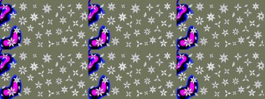 Tekstil, kumaş, kapaklar, duvar kağıtları, baskı, naylon, koleksiyon defteri, örgü, dekupaj için güzel bir eskiz. Küçük yeşil çiçeklerle oldukça kaliteli besin torbası deseni.