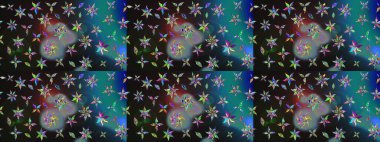 Gri renkli gri papatya deseni. Gri renklerde. Raster illüstrasyonu.