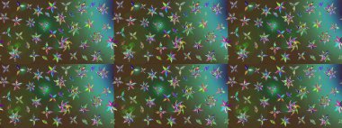 Çiçek arkaplan. Yeşil renklerde. Suluboya çiçek buketi. Doğum günü kartı ya da düğün davetiyesi. Çiçekli tebrik kartı. Raster illüstrasyonu.