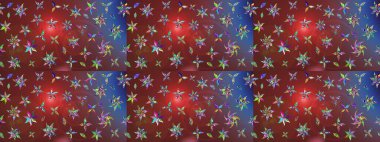 Simple cute pattern in small-scale flowers. Raster illustration. Floral sketch background for textile or book covers, manufacturing, wallpapers, print, gift wrap and scrapbooking.