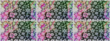 Raster Henna dövme stili. Etnik Mandala süsü. Kızılderili desenli desenli desenli şal deseni. Tekstil, tebrik kartı, boyama kitabı, telefon kılıfı baskısı için kullanılabilir.