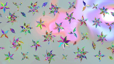 Tekstil, duvar kâğıdı, kapaklar, yüzey, baskı, hediye paketi, hatıra defteri, dekupaj. Küçük yabani çiçeklerdeki halk modelini çiz. Özgürlük stili Millefleur 'lar. Taşralı şıklığı.