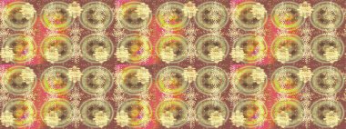 Çiçek arkaplanlı soyut zarafet eskiz deseni. Raster Güzel kumaş deseni.