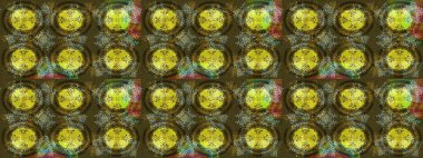 Kar tanesi süsleme deseni. Raster illüstrasyonu. Renkli arka planda izole edilmiş kar tanelerinin düz tasarımı. Kar taneleri deseni. Kar taneleri arkaplanı.