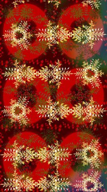 Düz dizayn. Raster illüstrasyonu. Renkli kar tanesi Raster çizimi. Simgeler, etiketler. Renkli arka planda kar taneleri. Kar Tanesi simgesi, izole.