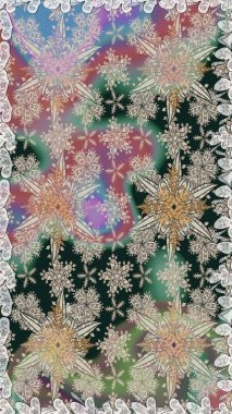 Raster illüstrasyonu. Tarafsız ve gri renklerde bahar çiçekleri. Raster çiçek desenli ve çiçekli..