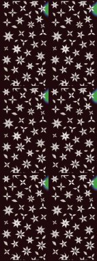 Nazik, narin çiçek arkaplanı. Kahverengi renkli çiçekler. Raster çiçek desenli ve çiçekli..