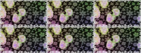 El çizimi çiçekli, pürüzsüz bir desen. Tekstil, kumaş, ambalaj, hatıra defteri için hoş bir çiçek arkaplanı. Gri ve nötr arkaplanda. Çocuksu tasarım.