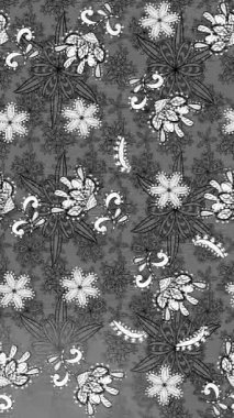 Renkli unsurlarla hareketli arka plan görüntüleri. Çiçekler. Eski model. Bayrak tarzı. Video kaydı. Şablon. Döngü. Kusursuz..