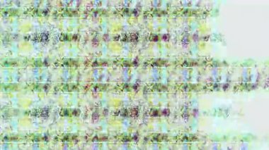 Renkli unsurlarla hareketli arka plan görüntüleri. Çiçekler. Eski model. Bayrak tarzı. Video kaydı. Şablon. Döngü. Kusursuz..