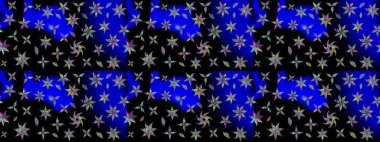 Modaya uygun kumaş deseni. Raster illüstrasyonu. Küçük çiçekteki sevimli çiçek deseni. Tony 'nin kumaş desenini çiz.