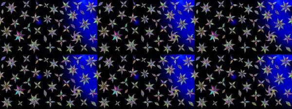 Ultraviyole kumaş deseni. Organik motif arka planı. Çizim kalıbı. Raster illüstrasyonu.